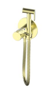 Гигиенический душ со смесителем Wonzon & Woghand WW-88829909-BG с термостатом брашированное золото